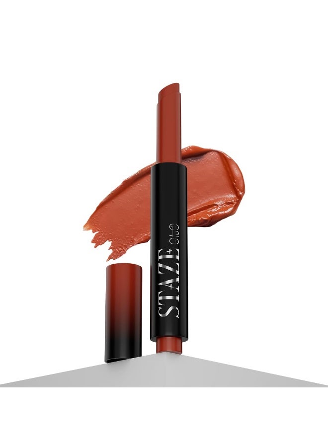 Staze 9to9 Y.U.M.M.Y Lip Gloss Balm | Intense High-Shine Gloss Finish | With SPF 15 | Lightweight | 01 Salted Caramel | 2g - Image 1